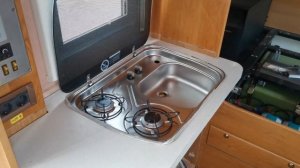 Обзор варочной панели Dometic HSG 2445 и монтаж раковины в автодоме