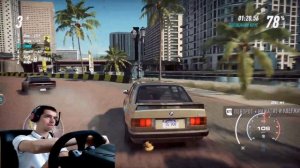 Обзор и прохождение Need For Speed Heat +руль