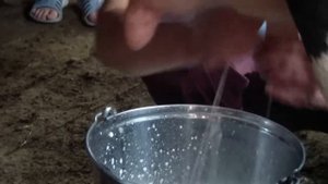 How to milk a cow by hand/ Молоко от коровы