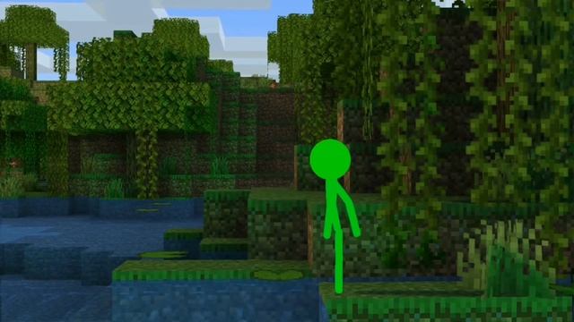 Stickman vs Minecraft Shorts - GREEN vs RED Battle / Minecraft Animation смотреть онлайн