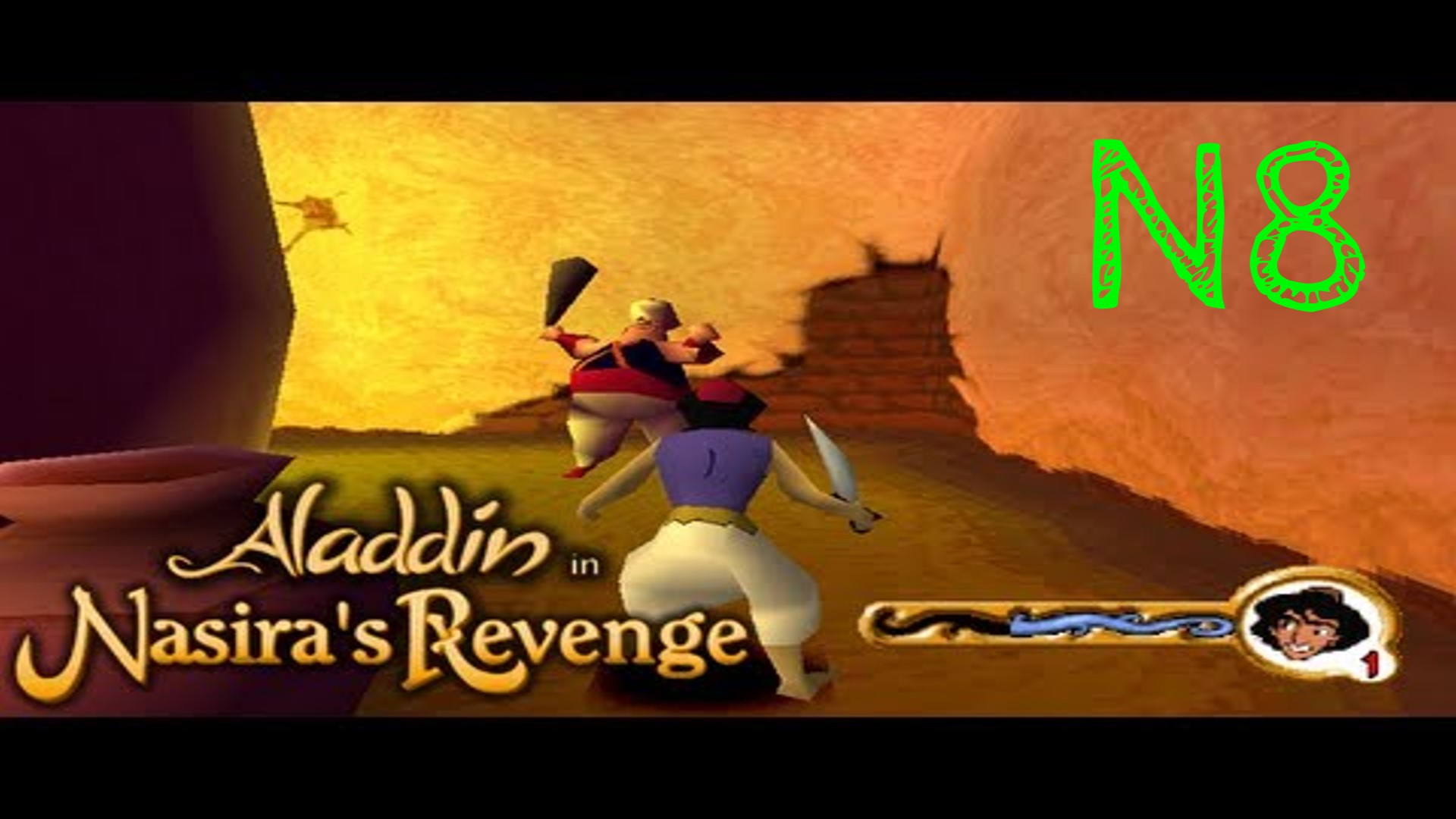 Disney’s Aladdin in Nasira’s Revenge - Оазис (уровень 2), битва с Тарантулом.