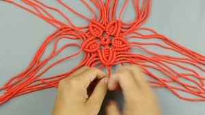 DIY Macrame Keychain Tutorial | Macrame Star with Carving | step by step