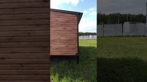 Модульный дачный дом  7.20х6 на металлокаркасе, Блок контейнер, вагончик бытовка