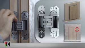 Скрытая петля KRONA KOBLENZ KUBICA HYBRID K6360.