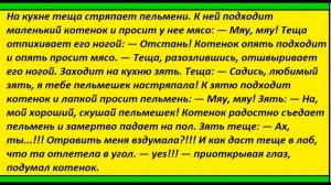АНЕКДОТЫ ПРО ТЕЩУ - 5