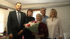 95-летний юбилей отметила жительница села Засосна Зинаида Склярова