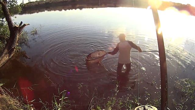 Рыбалка в Ростовской области, ловля сазана на реке, осень 2023 смотреть онлайн
