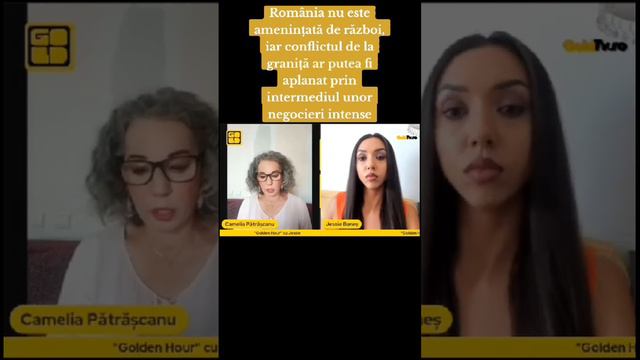 Camelia Patrascanu: România nu este amenințată de război