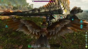 Спинозавр и Кайраку - Survival Ascended Выживание #9