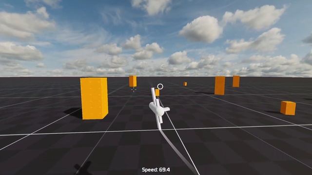Physics based plane controller - Godot 3.2.2 - RigidBody смотреть онлайн