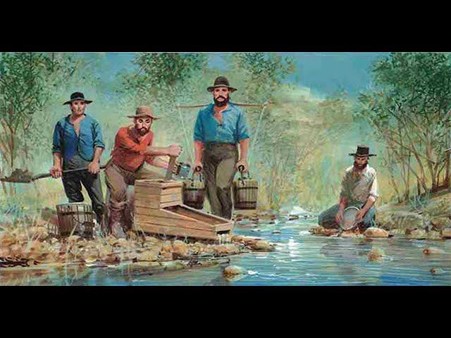 В поисках золота на ручье. Looking for gold on the stream смотреть онлайн