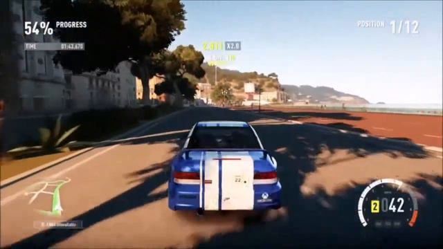 Forza Horizon 2 (XBOX One) - 1998 Subaru Impreza 22B STi - Shoreline Sprint смотреть онлайн