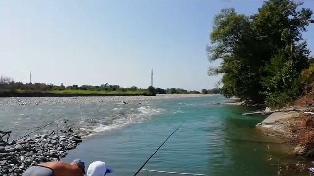 Рыбалка на Реке Гумиста в Абхазии