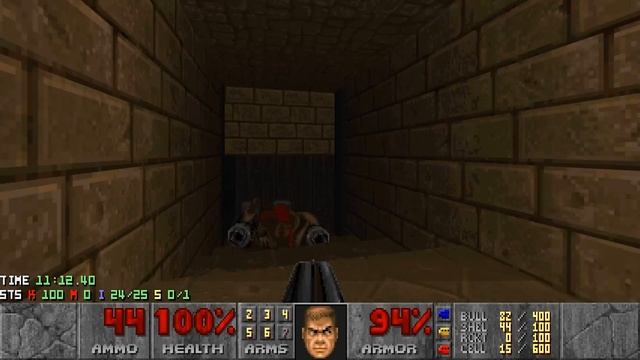 Doom 2 in Spain Only - MAP20: ¡Te Tengo Ahora! (Blind Ultra-Violence 100%) смотреть онлайн