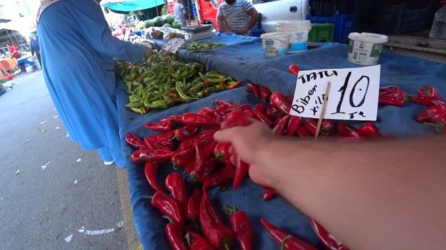 АЛАНЬЯ РЫНОК В ОБА 16 МАЯ ОВОЩИ И ФРУКТЫ ДЕШЕВЕЮТ АБРИКОС КЛУБНИКА ЦЕНЫ