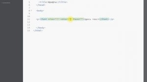 Урок №16. Как задать цвет и шрифт в html | Как изменить размер шрифта в html.