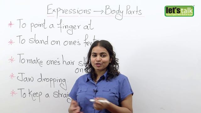 Learn English expressions with body parts - Free English (ESL) lesson смотреть онлайн