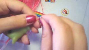 Как перепрошить гриву пони