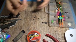 Монтаж Поплавочной снасти-Скользящий поплавок.