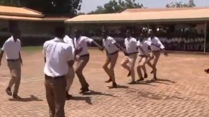 senior high school in the savannah region Ghana Birifor people's culture display