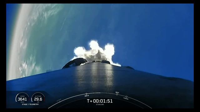 SpaceX's Falcon 9 rocket launches 53 Starlink satellites to orbit смотреть онлайн