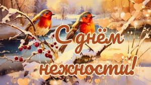 С днём нежности! 3 февраля