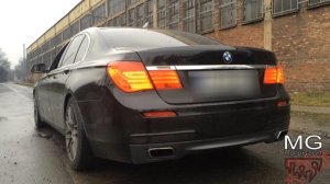 BMW 750iL (F01) w/ MGmotorsport.pl exhaust