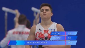 Nikita NAGORNIY - Winner of the Russian Artistic Gymnastics Cup 2021 - All Around