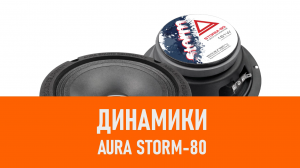 Распаковка динамиков Aura STORM-80