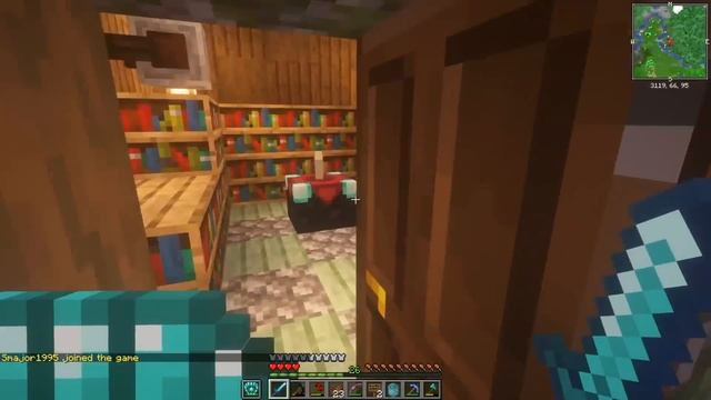 X Life : Ep 3 : FOUR HEART CLUB HOUSE : Minecraft Survival Let's Play смотреть онлайн