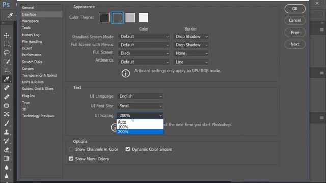 Photoshop 1: UI Scaling смотреть онлайн