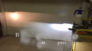 Сравнение диодных и ксенон ламп в линзе