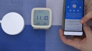 Qingping Bluetooth Alarm Clock smart CQD1 умный будильник Xiaomi с подсветкой температура влажность