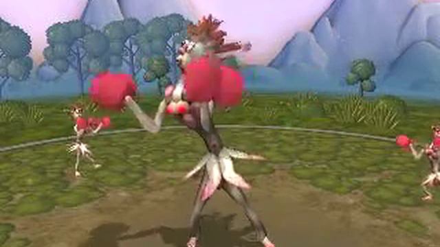 Spore Creature Creator Video PomCheer Graphics Dance