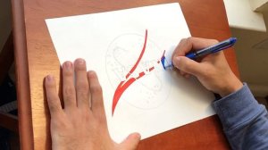 Drawing the NASA Logo