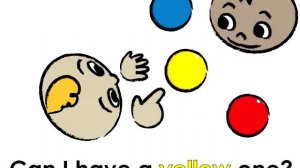 Can I have a ball please?  Here you are.  Thank you.