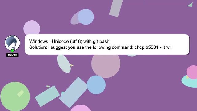 Windows : Unicode (utf-8) with git-bash смотреть онлайн