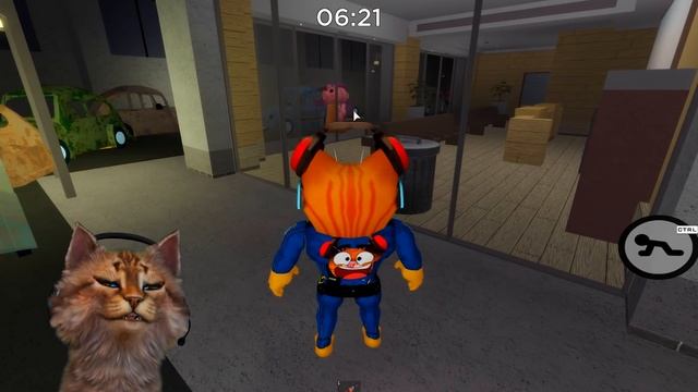 ИСТОРИЯ ПРО ПОБЕГ ПИГГИ 10 ГЛАВА в РОБЛОКС ДЕЛАЮ КОНЦОВКУ ПРОТИВ PIGGY ROBLOX Весёлый Кот смотреть онлайн