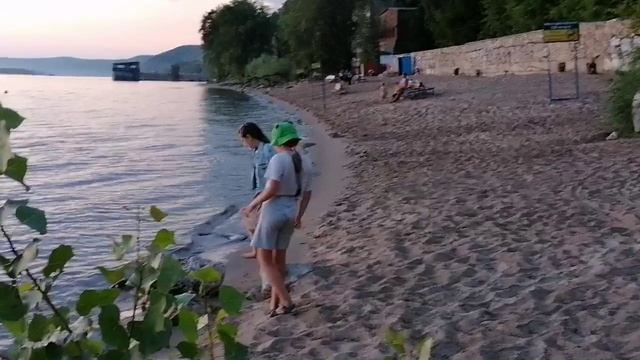 Закат на Волге в Самаре