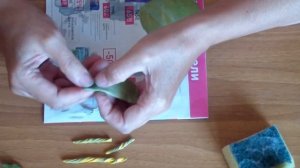 Подсолнух из кожи. Часть 1