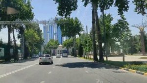 Памирский тракт на машине. 2022. Таджикистан. Душанбе.