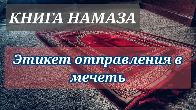 29. Адабы отправления в мечеть смотреть онлайн