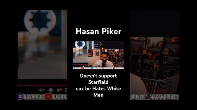 Hasan Piker: #Starfield fans can't support Todd Howard because he is WHITE!?