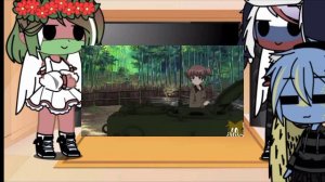 •|реакция стран на переозвучку аниме|•|contryhumans|•|gacha club|•