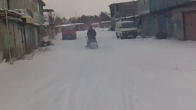 Снегоход Лайка Апатиты 2.mp4 смотреть онлайн