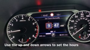 Nissan Juke Clock Time Setting
