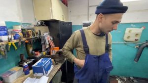 Замена опоры двигателя Тойота Пробокс/Toyota Probox