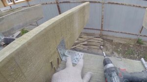 ПРИСТРОЙКА К ДОМУ СВОИМИ РУКАМИ / как построить ТАМБУР к дому из ГАЗОБЕТОНА /КРЫША /часть3 extensio