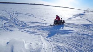 Снегоход STELS КАПИТАН Обкатка ГОРЫ, ГОНКИ первый отзыв