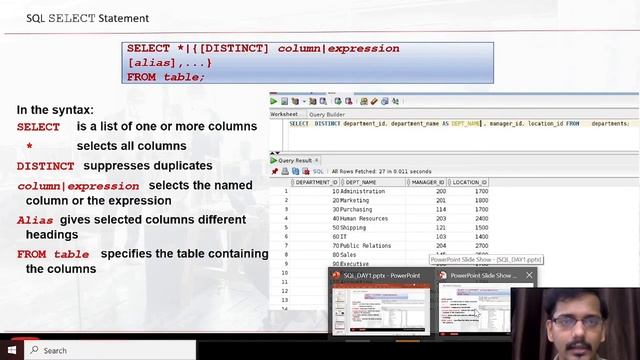#07 SQL Fundamentals | SQL SELECT DISTINCT ALIAS Statements смотреть онлайн
